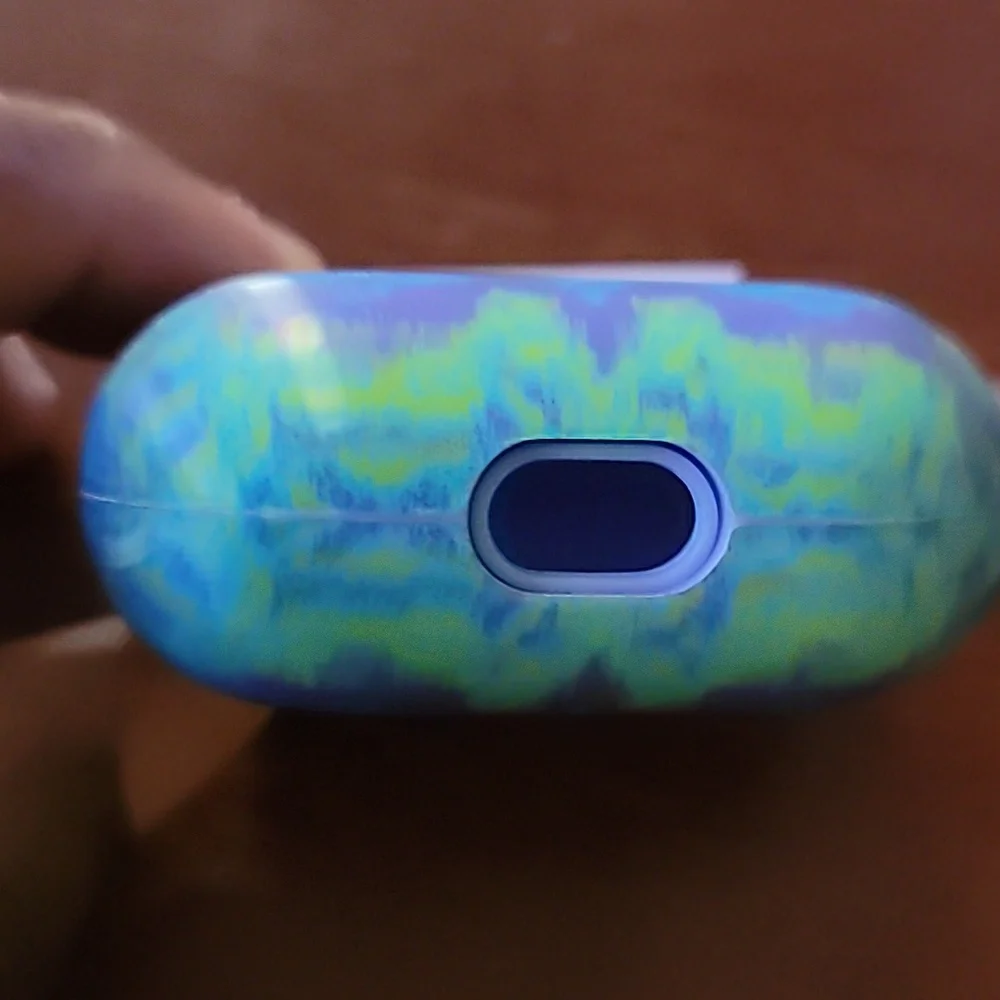 heyday Apple AirPods (3 Generation) Multicolored Hard Case with Carabiner Clip